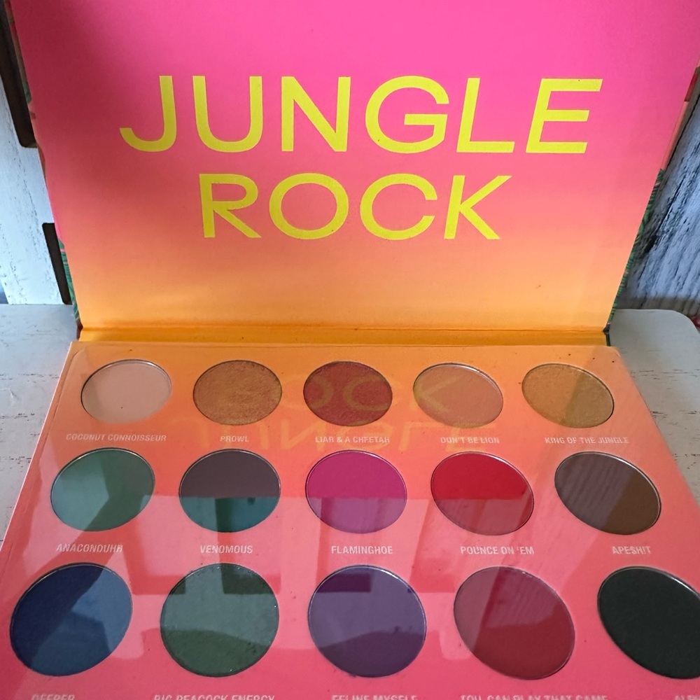 Wet n Wild x Bretman Rock Jungle Rock Eyeshadow Palette NEW, no box